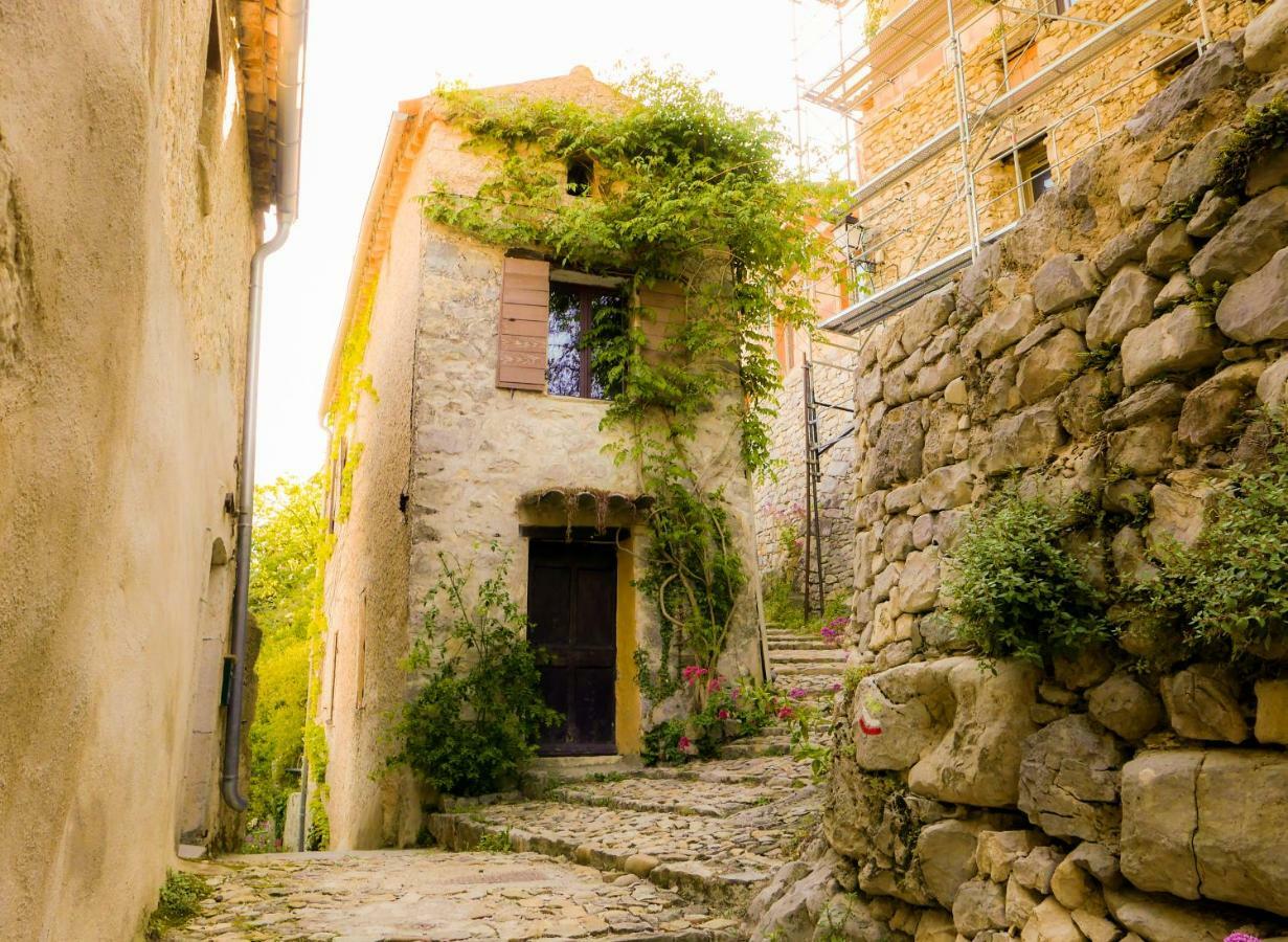 Chateau Des Gipieres Bij De Mont Ventoux Montbrun-les-Bains Exterior foto